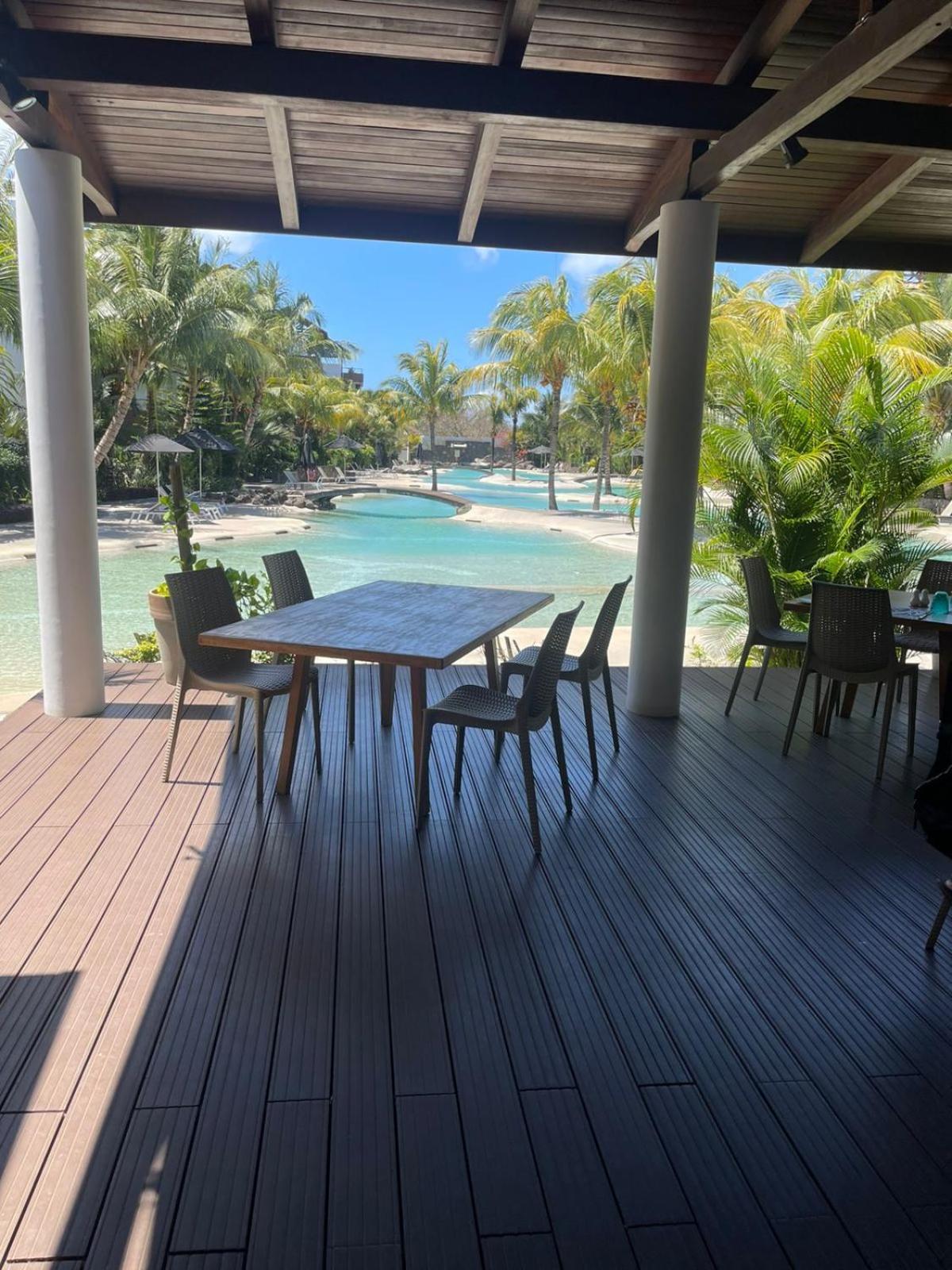 Wonderful Mont Choisy Flat, Huge Lagoon Pool Exterior photo